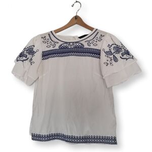 Banana Republic Women's Bell Sleeve Blouse Small